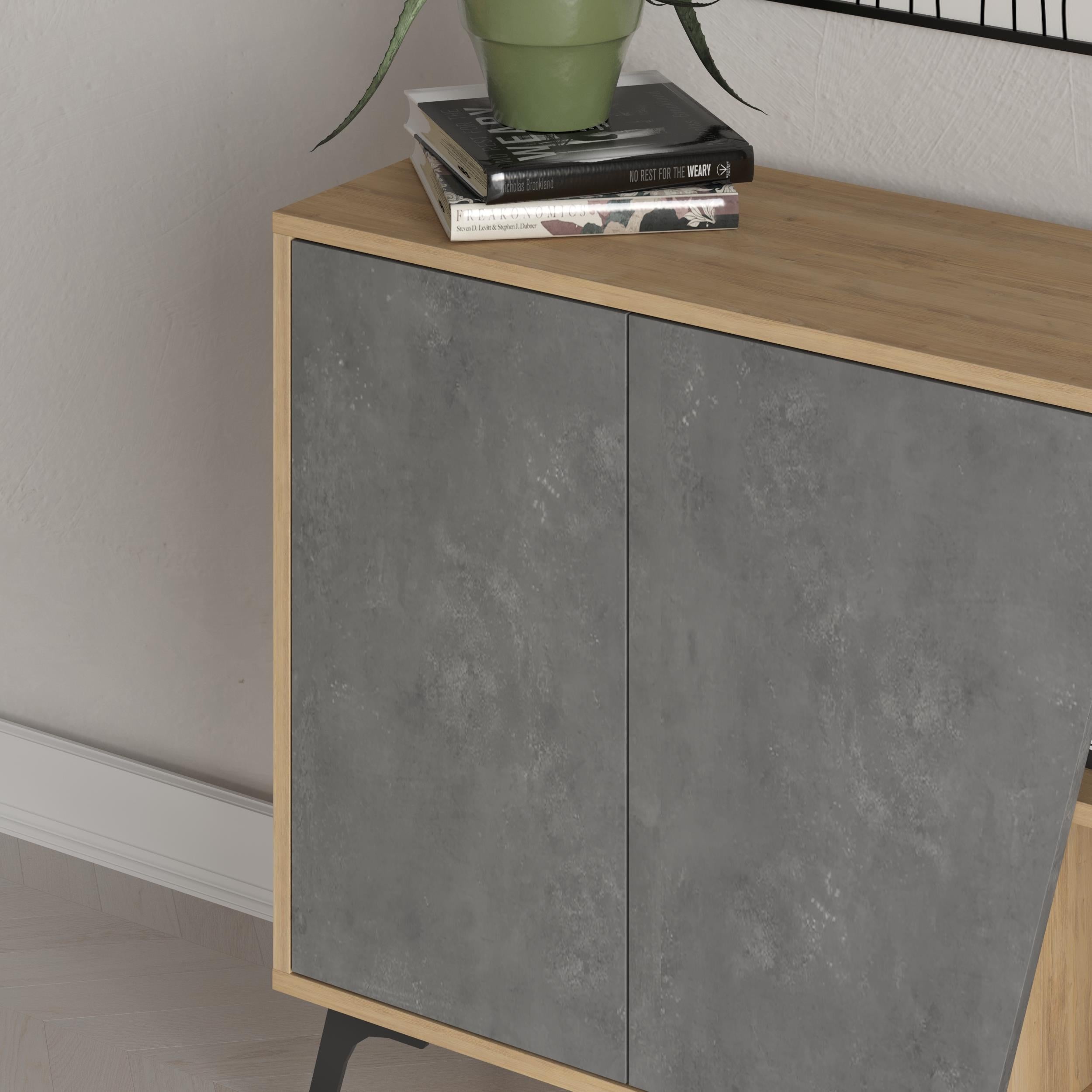 Sapphire Oak,Retro Grey