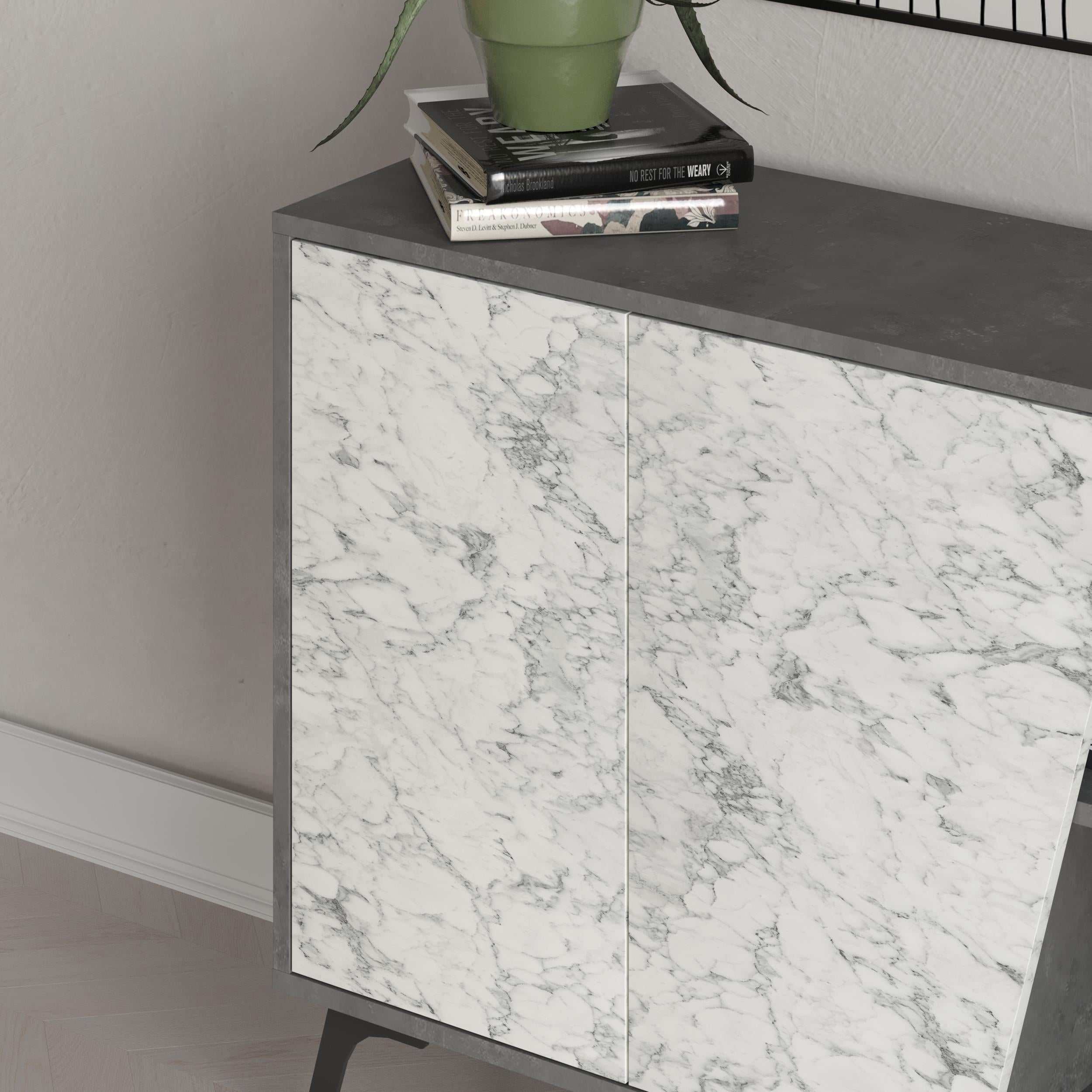 Retro Grey,Carrara