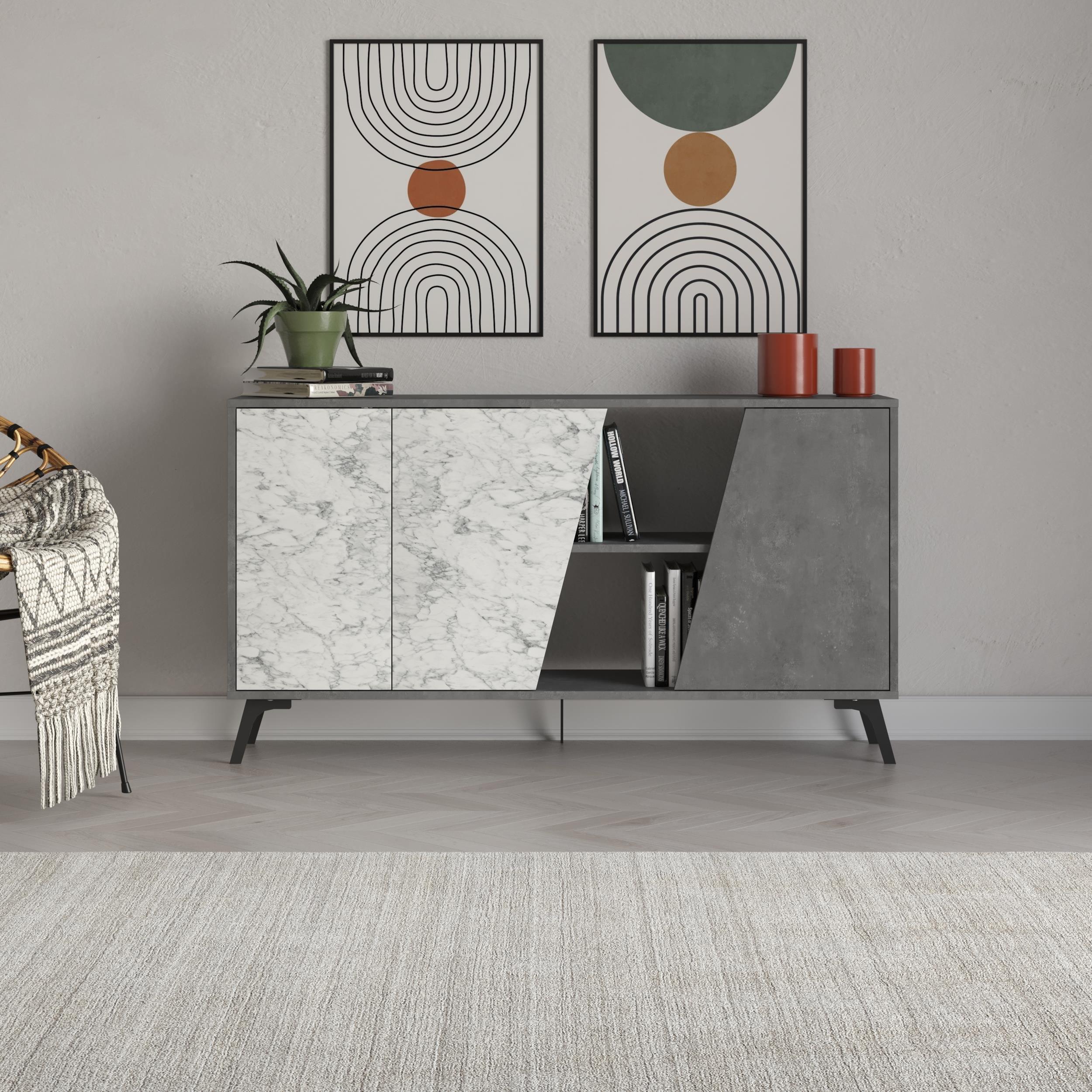 Retro Grey,Carrara