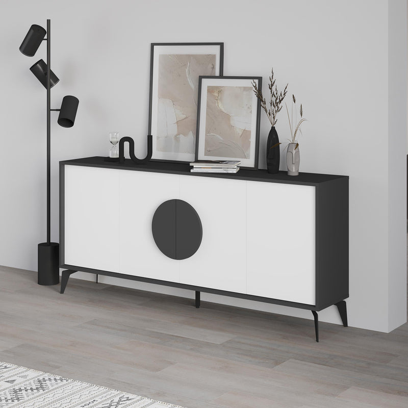 Anthracite,White
