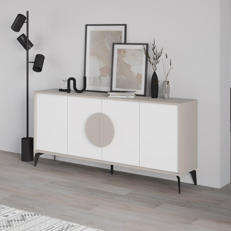 Gora Console Sideboard 180cm – styled in living room – Decortie