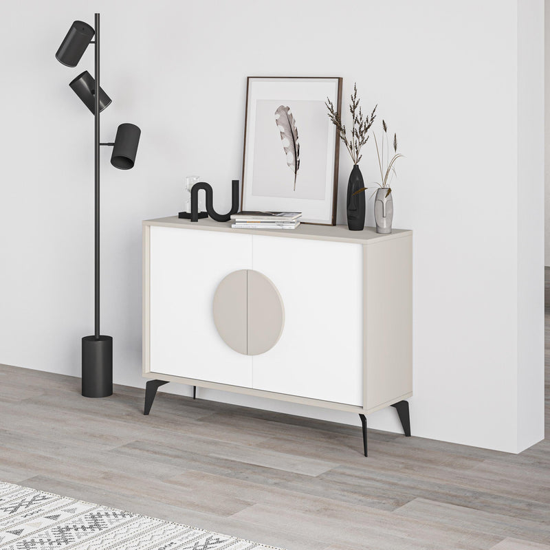 Gora Console Sideboard 110cm – styled in living room – Decortie