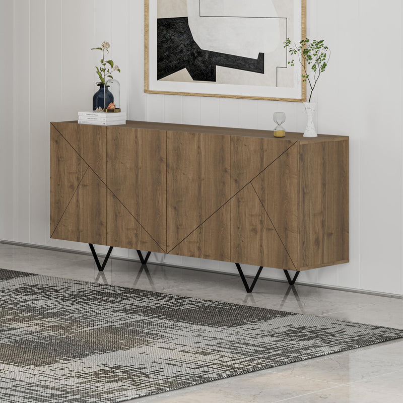 Jakomen 4 Door Sideboard Storage Unit