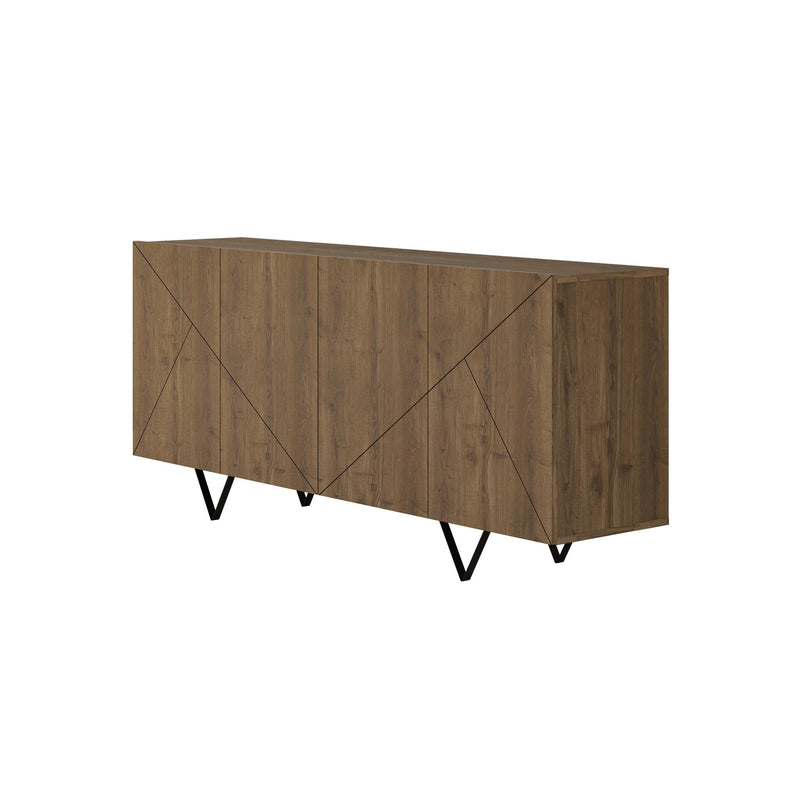 Jakomen 4 Door Sideboard Storage Unit - Additional Image 1