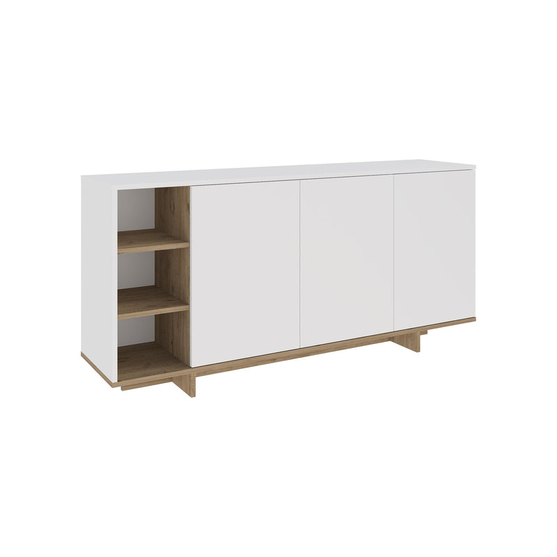 Stockton Modern Console Unit with Open Shelves - Additional Image 3