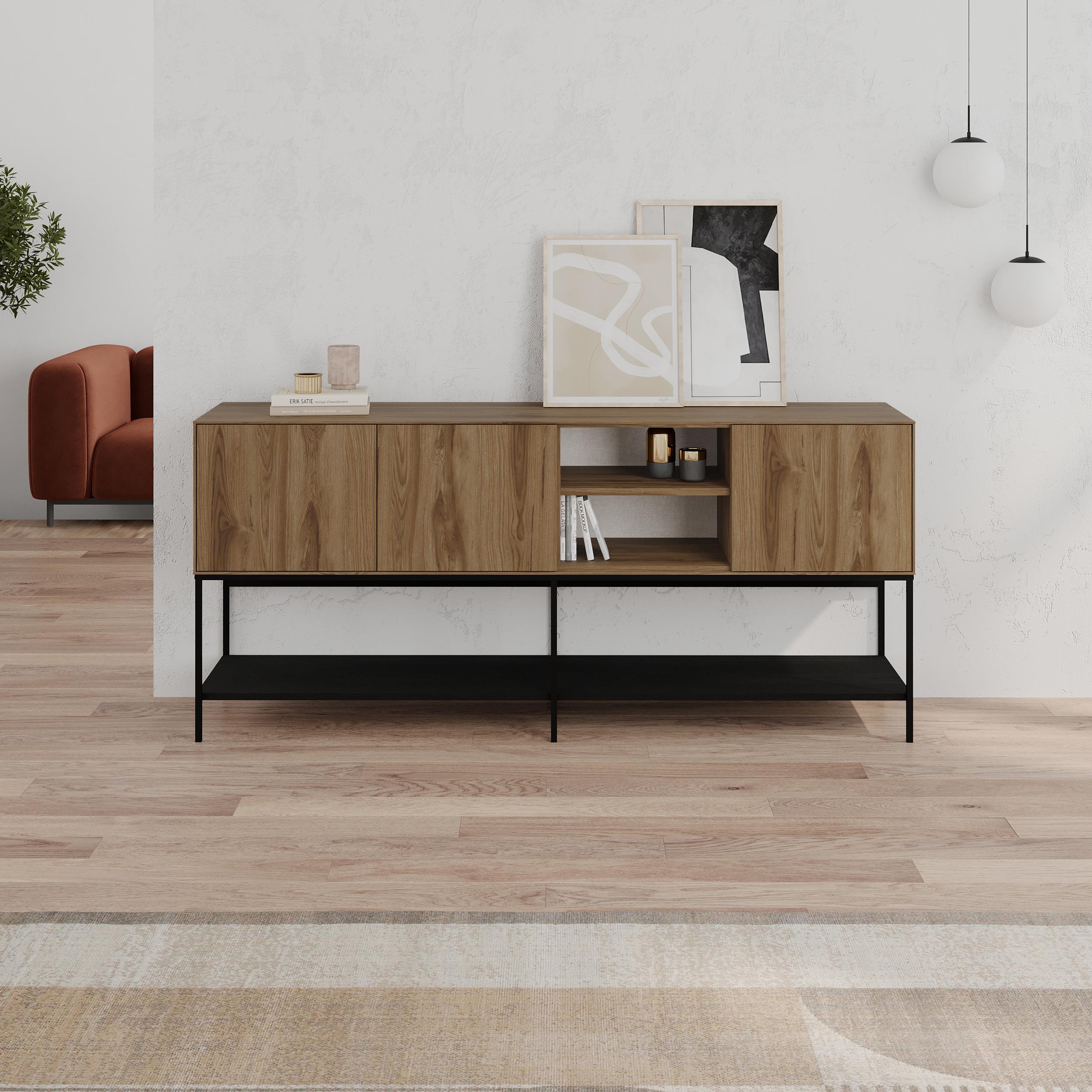 (metal Siyah)derin Ud , Siyah Wood
