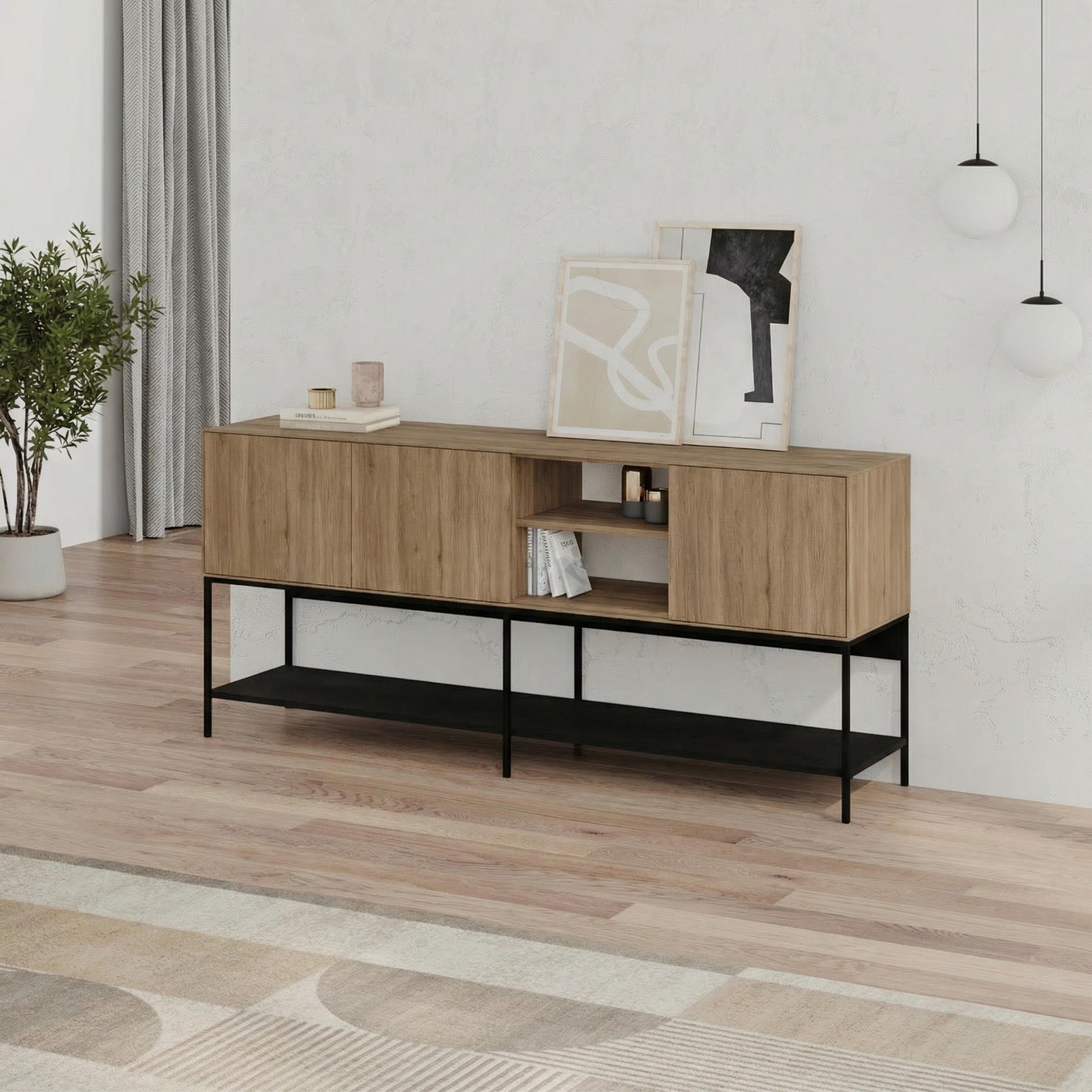Amira Console Table – 180cm – Modern Sideboard & Storage Unit