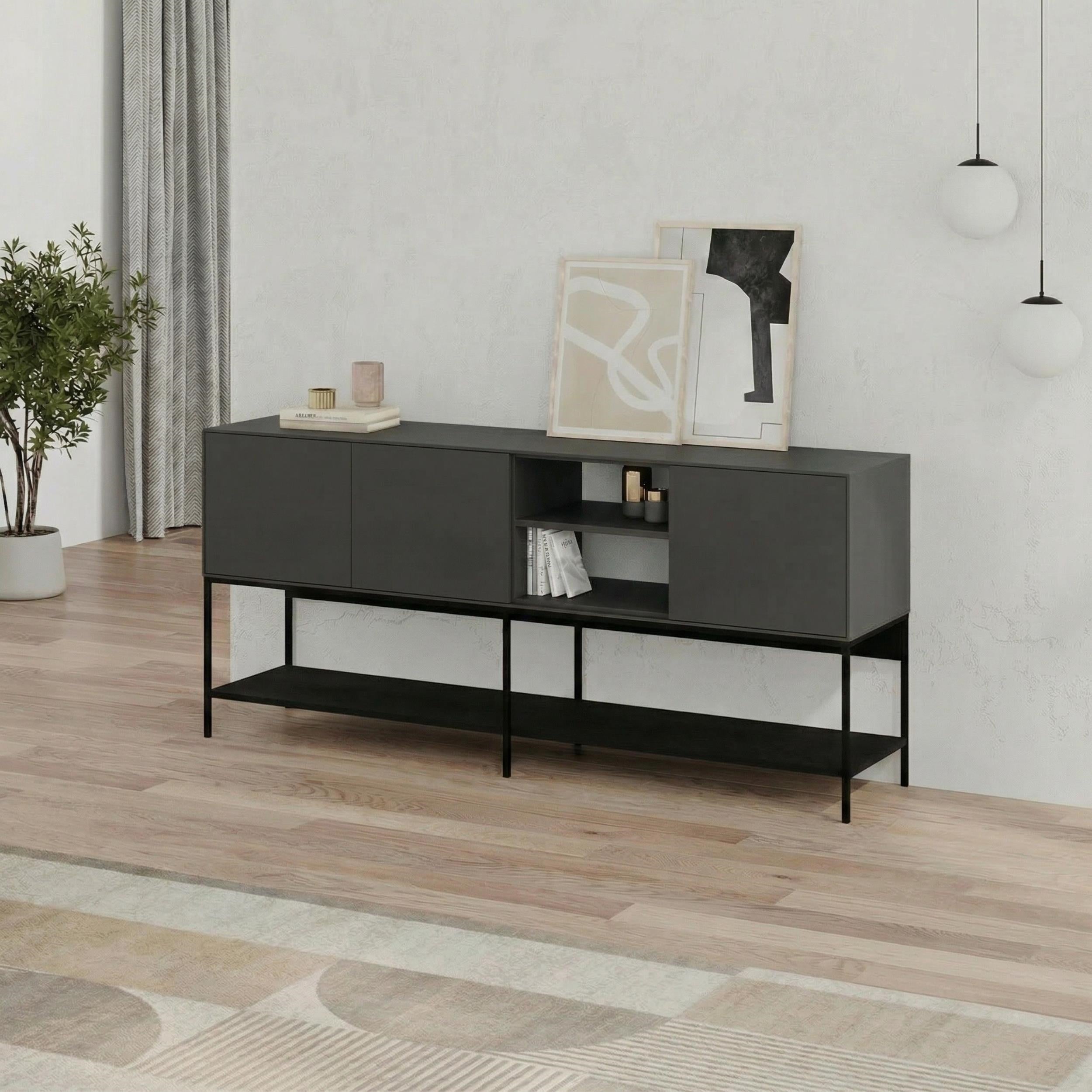 Amira Console Table – 180cm – Modern Sideboard & Storage Unit