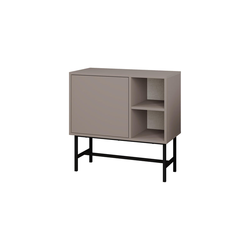 Mona Mini Console Table with Storage & Shelves - Additional Image 3