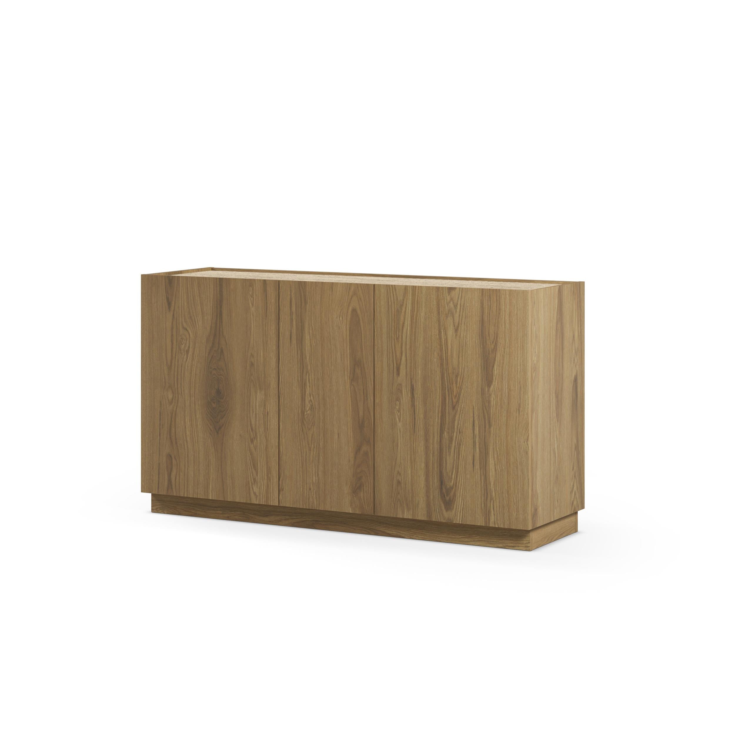 140cm Sideboard – Oak Effect | Dione - Additional Image 1