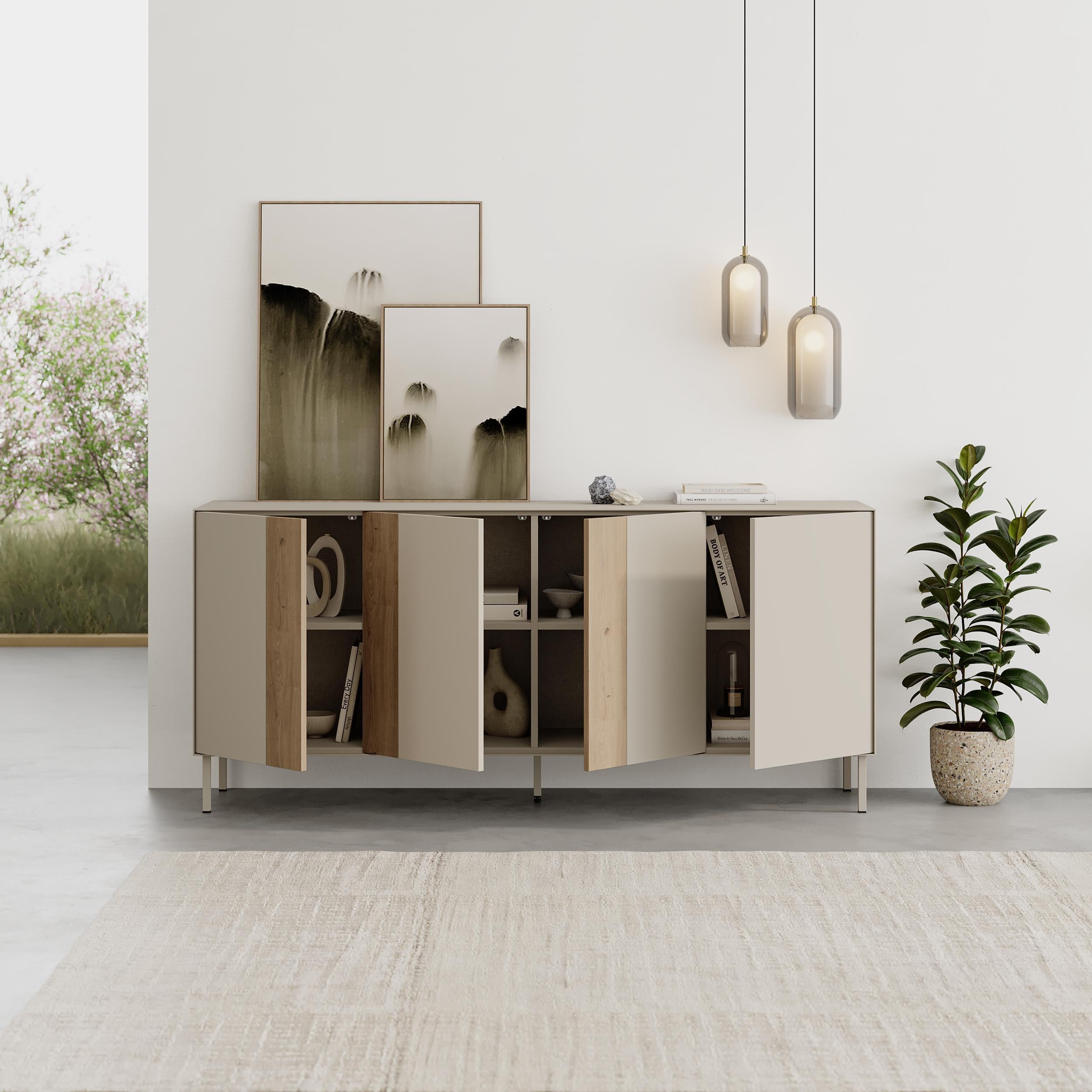 Vena Console Table-Sideboard 180cm door detail