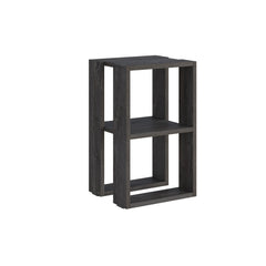 Lonie Modern Bedside Table Bedroom Furniture Width 34cm – Dark Coffee