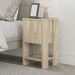 Ema Modern Bedside Table Bedroom Furniture 30cm Width – Travertine