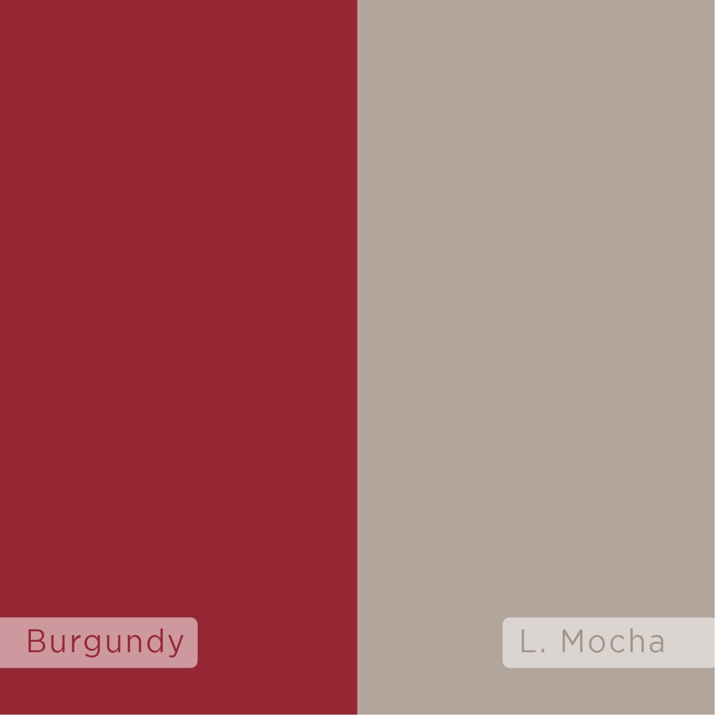 Light Mocha,Burgundy