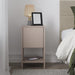 Ema Modern Bedside Table Bedroom Furniture 30cm Width – Light Mocha