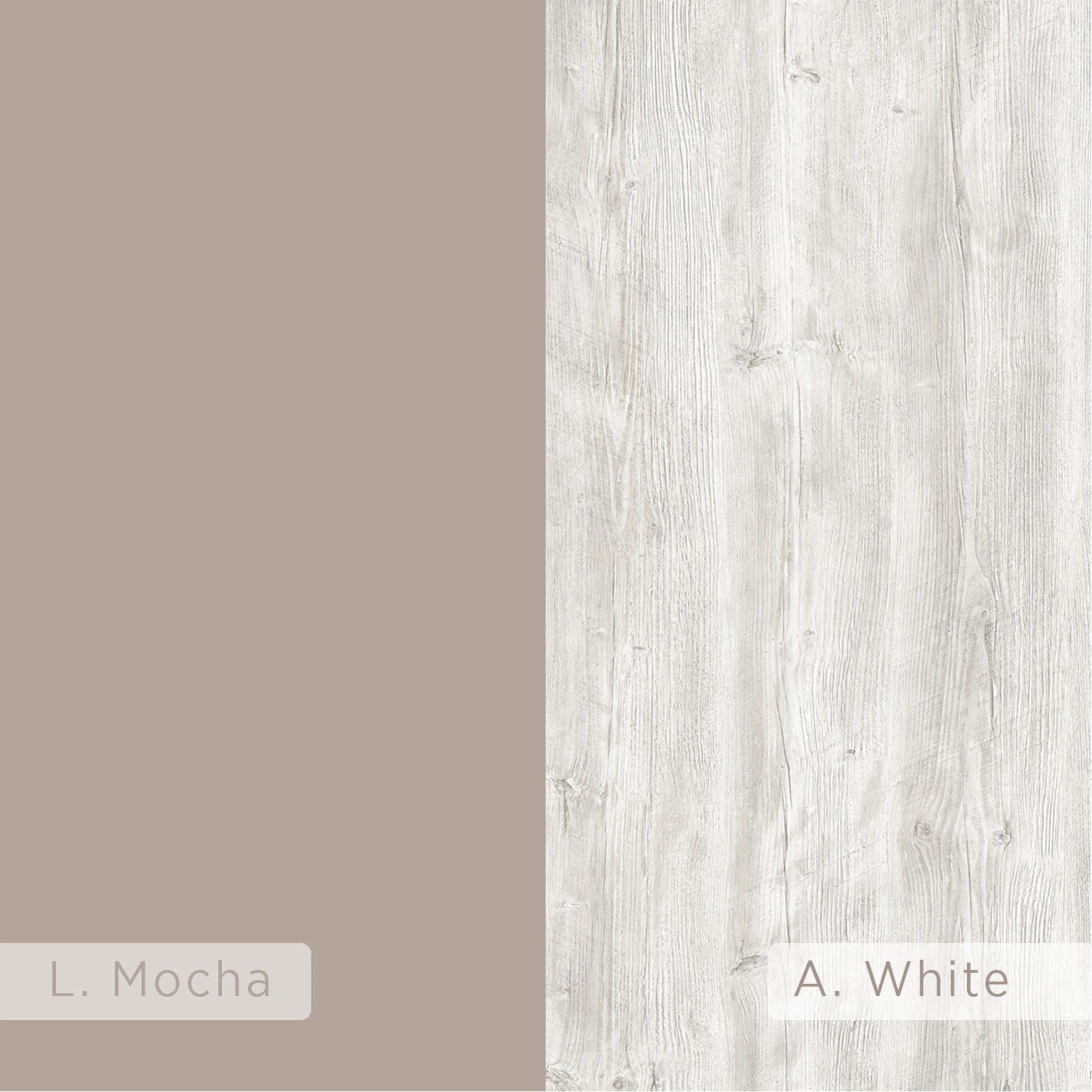 Light Mocha,Ancient White