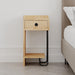 Sirius Modern Bedside Table Left Module Width Bedroom Furniture 32cm – Oak