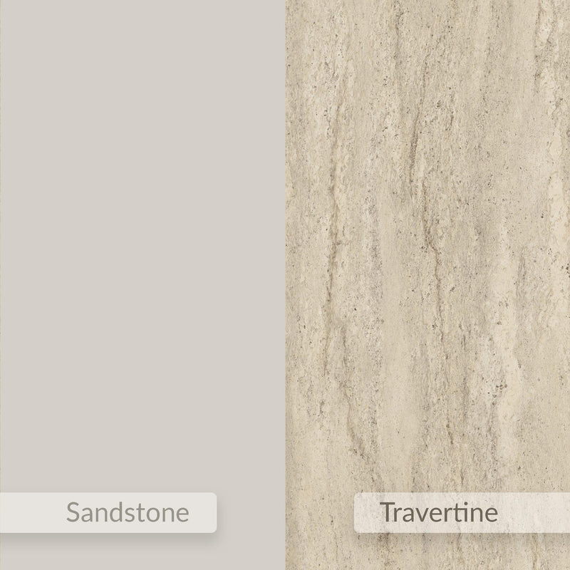 Onda Wall Mounted Nightstand with Drawer and LED - Additional Image 4