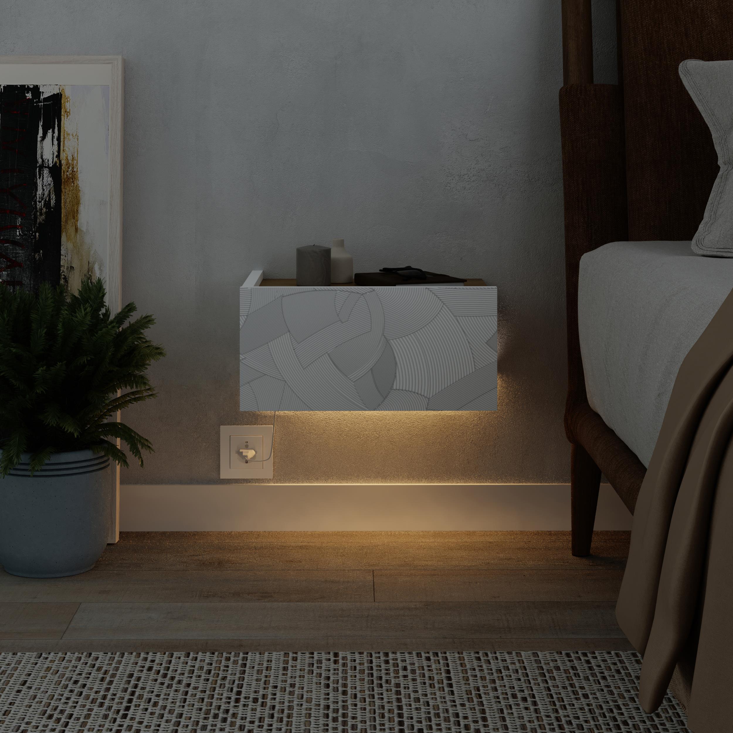 White,Sapphire Oak
