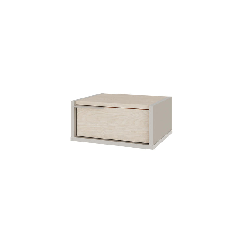 Eco Wall-Mounted Nightstand – Floating Bedside Table with Drawer - Additional Image 1