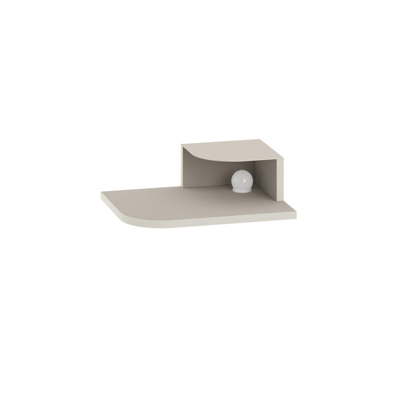 Luno Floating Bedside Shelf with LED Reading Light - Additional Image 2