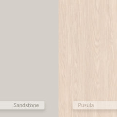 Victor TV Unit Sandstone-Sonoma Oak-White 150 x 37 x 45.5 cm – Sandstone,Sonoma Oak,White