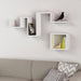 Follow Modern Floating Shelf 45cm – White