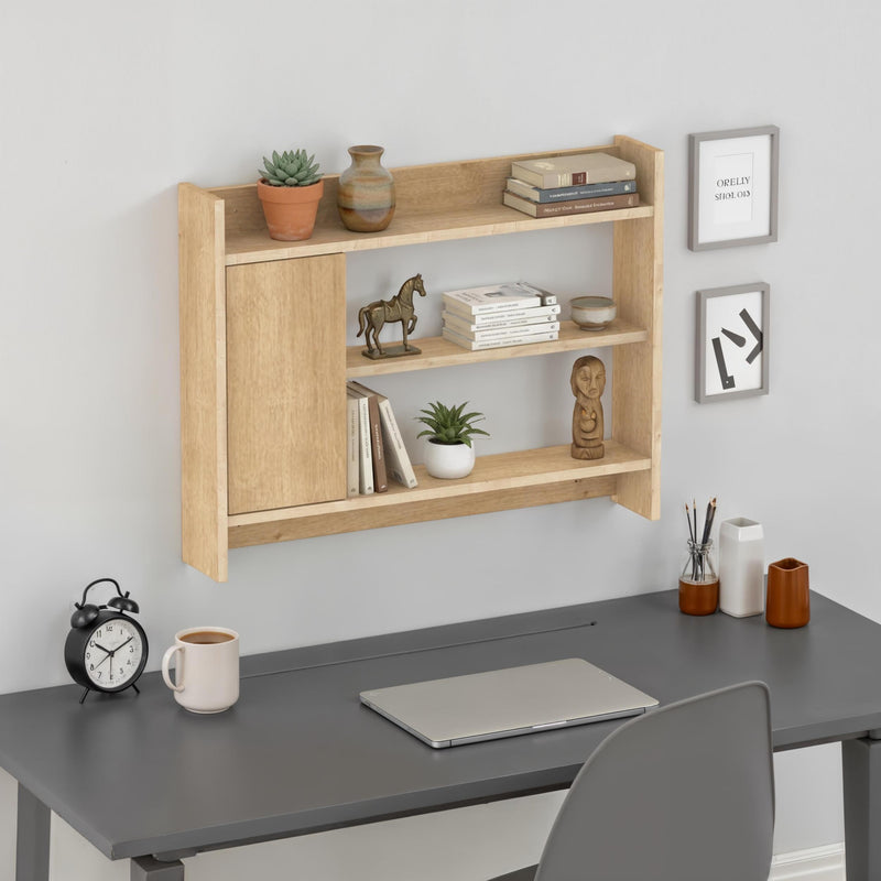 Fleet Wall Shelf – 85cm Wall-Mounted Unit with Cabinet