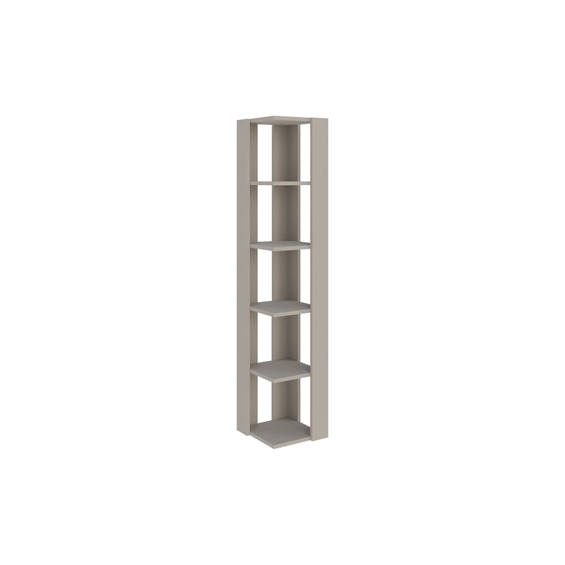 Nati Corner Bookcase 161cm – white background – Decortie
