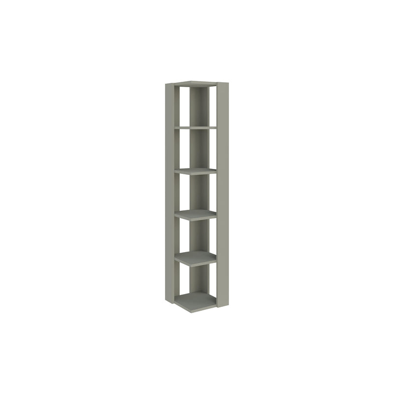 Nati Corner Bookcase 161cm – white background – Decortie
