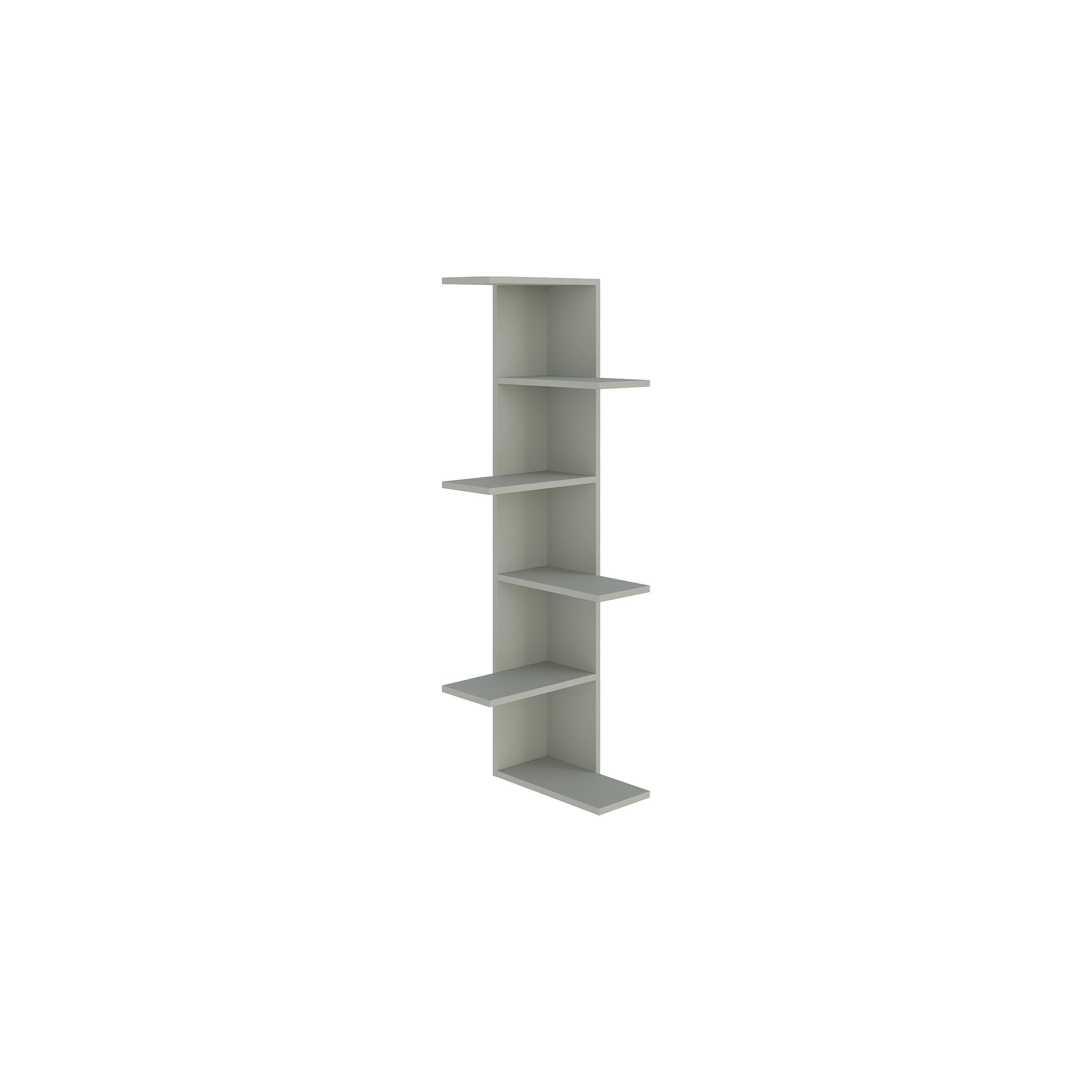 Saso 5-tier Corner Bookcase product photo