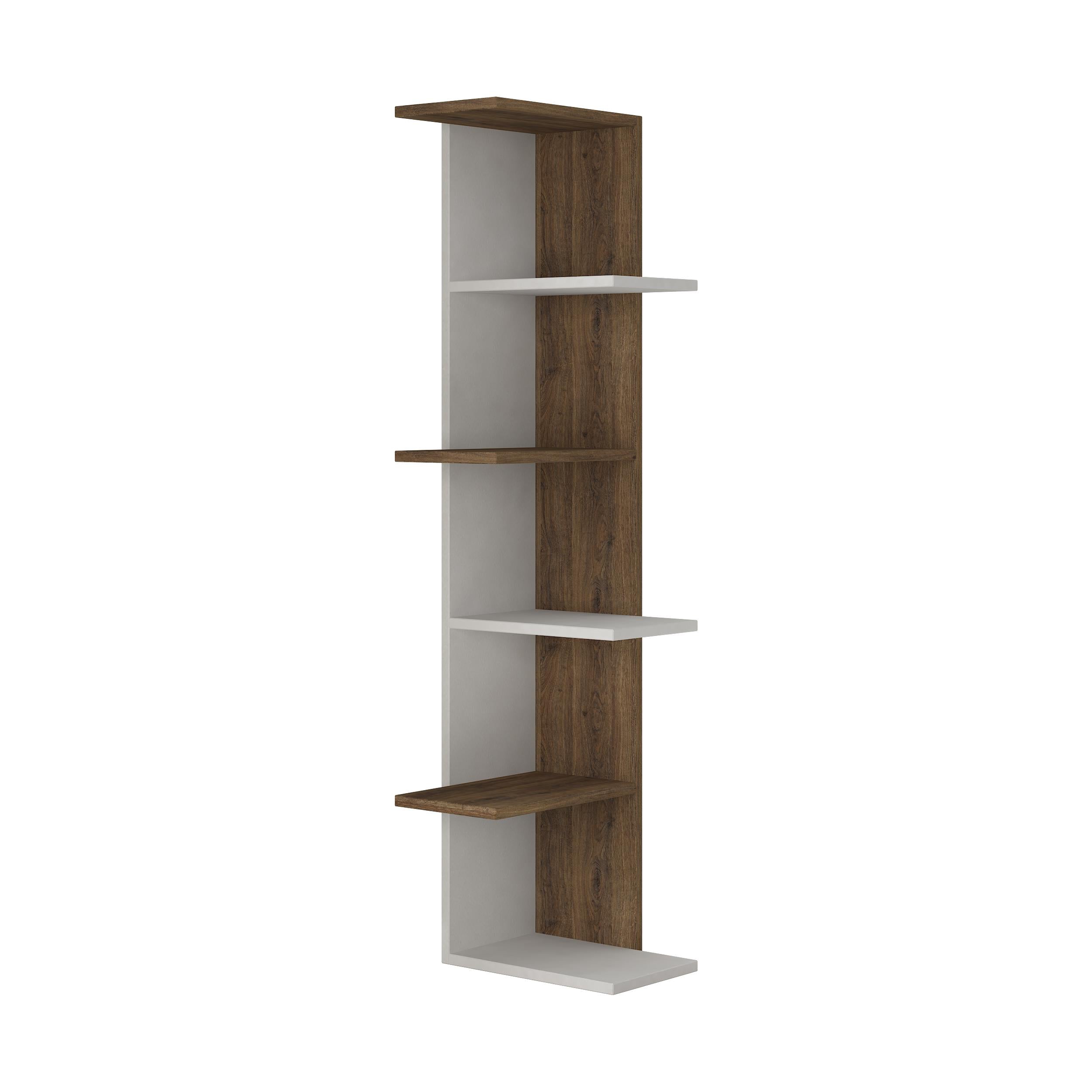 Saso 5-tier Corner Bookcase product photo