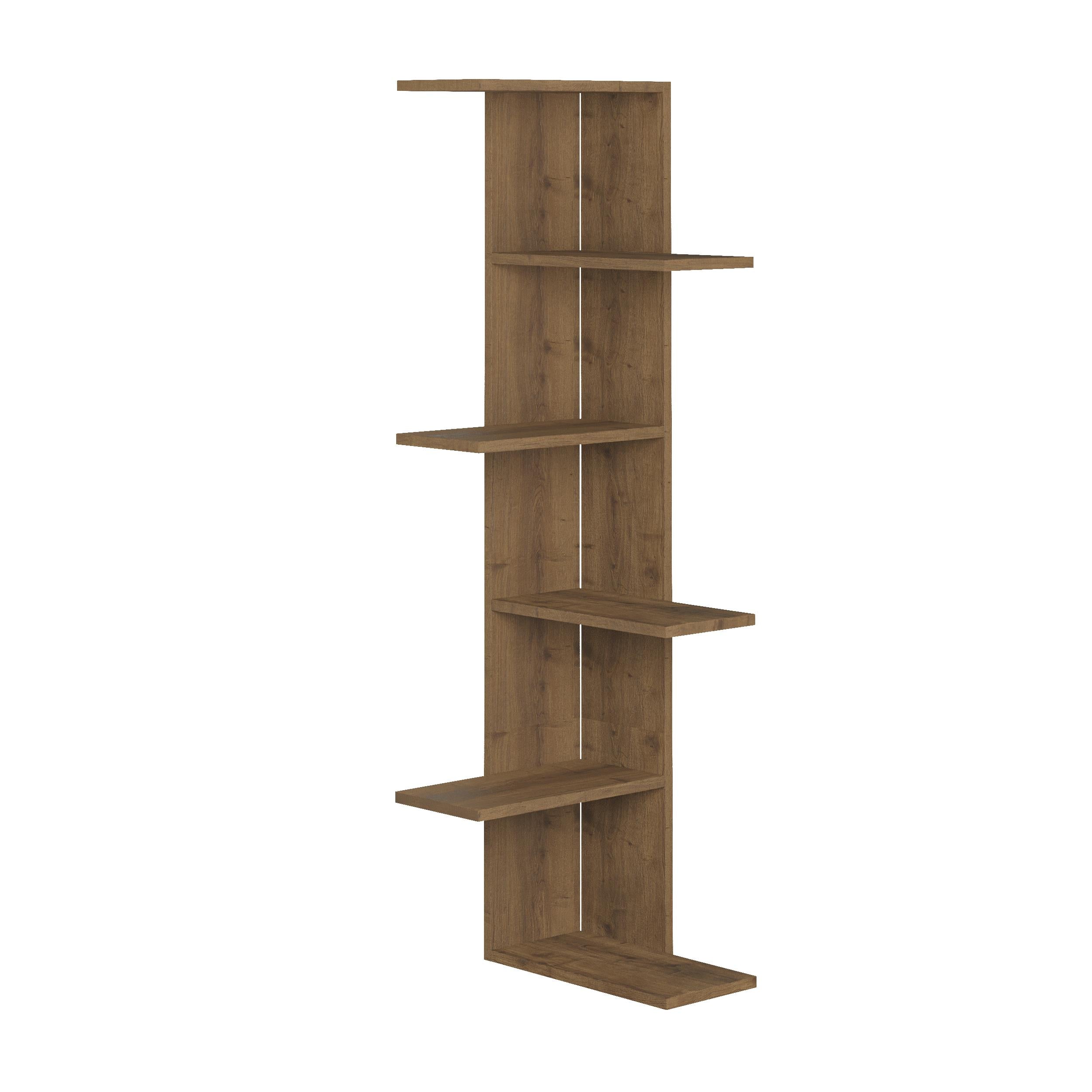 Saso 5-tier Corner Bookcase product photo