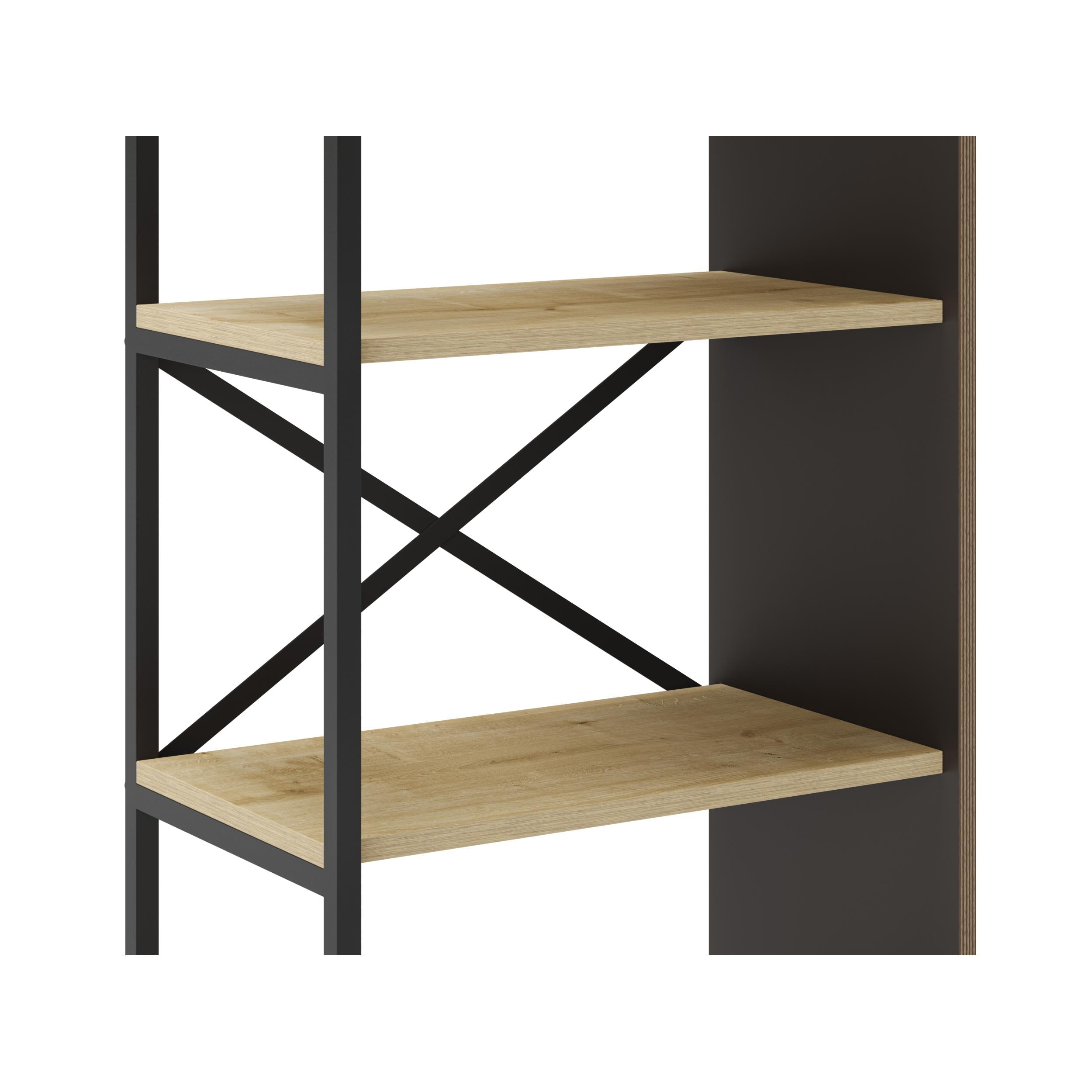Detroit Industrial Bookcase 58cm - additional view