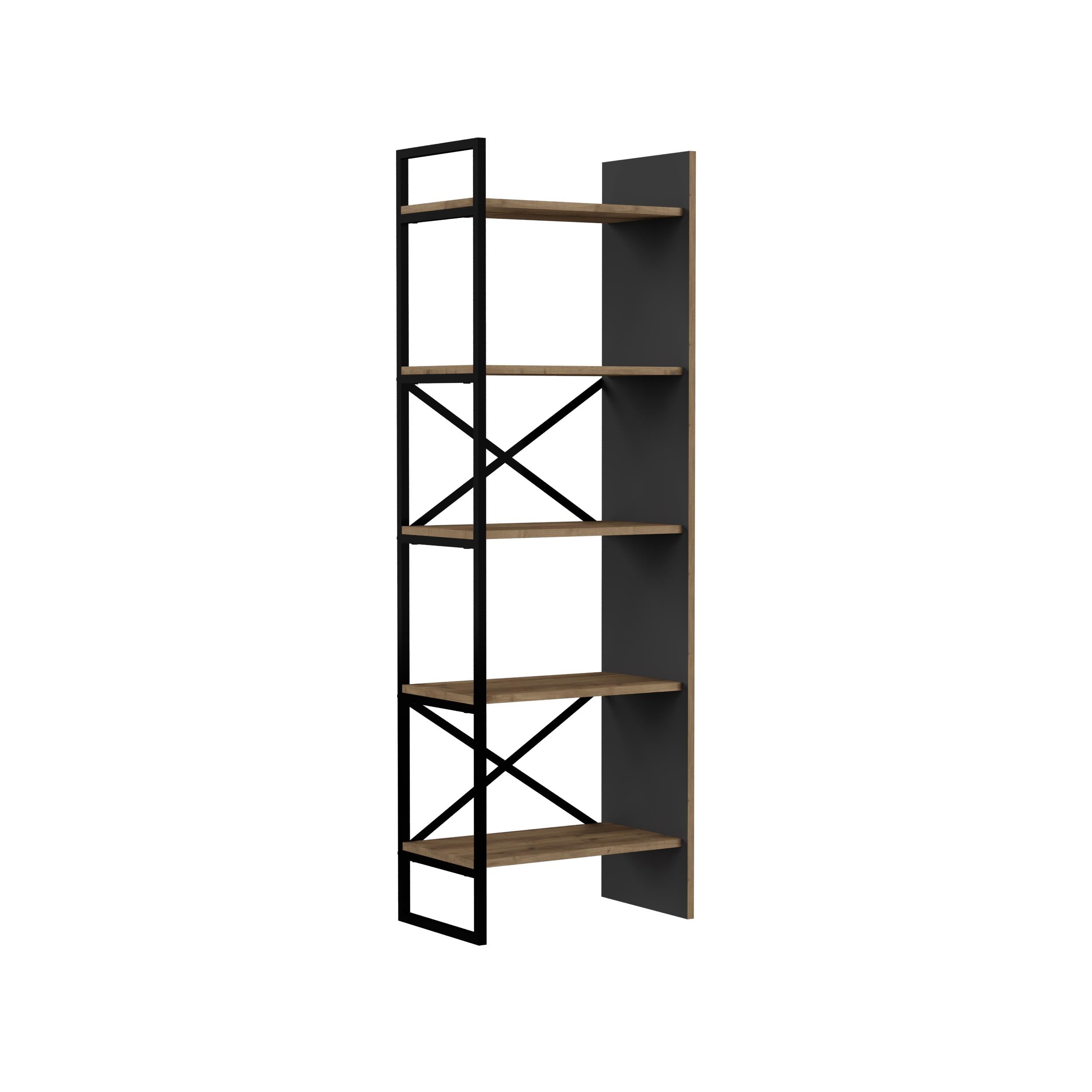 Detroit Industrial Bookcase 58cm - product photo