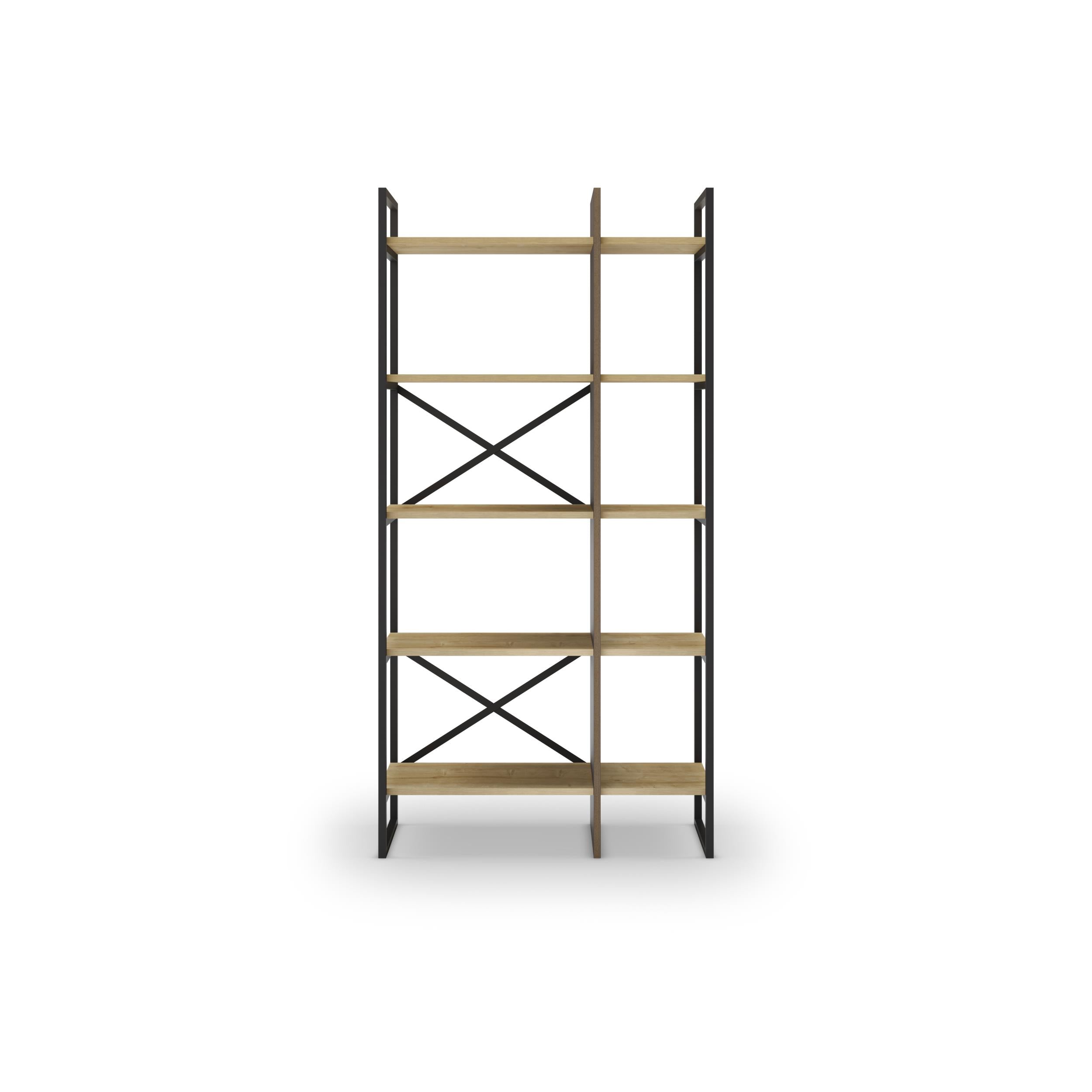 Detroit Industrial Bookcase 87.5cm - additional view
