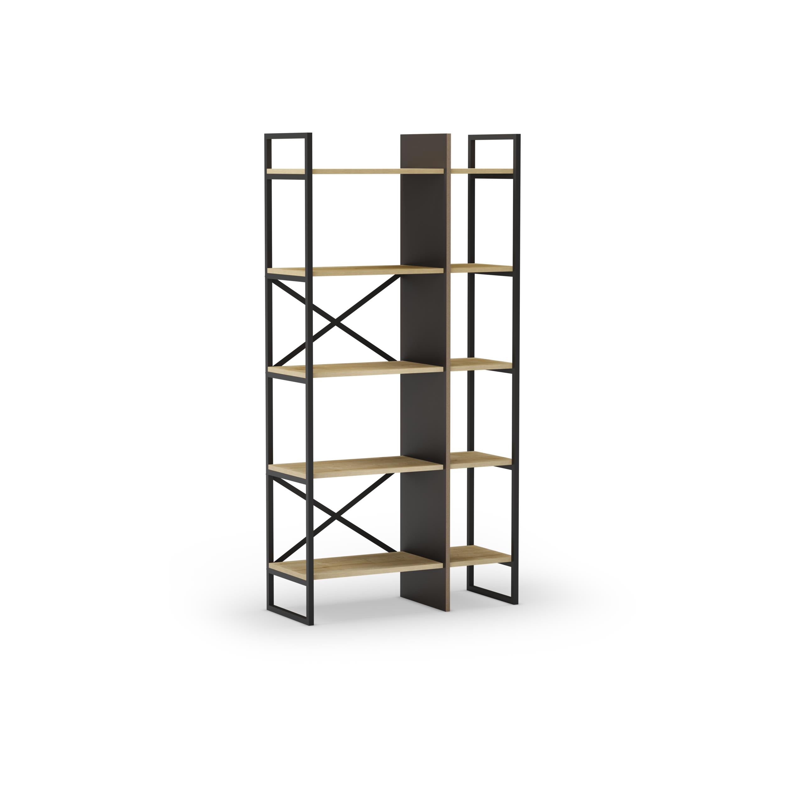 Detroit Industrial Bookcase 87.5cm - additional view