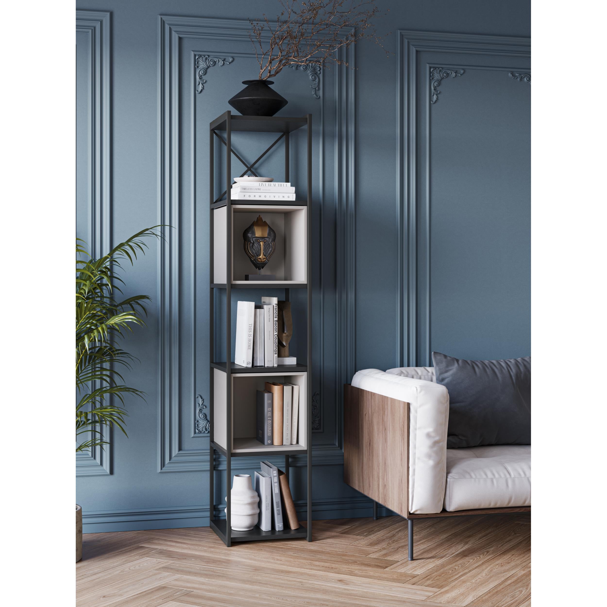 Vale Mini Industrial Bookcase additional view