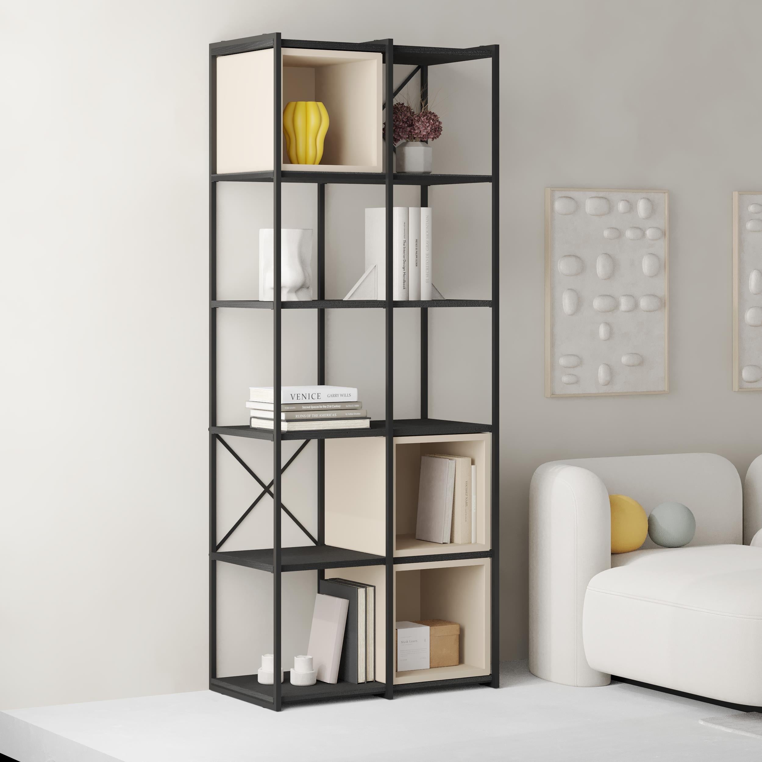 Vale Midi Industrial Bookcase additional view