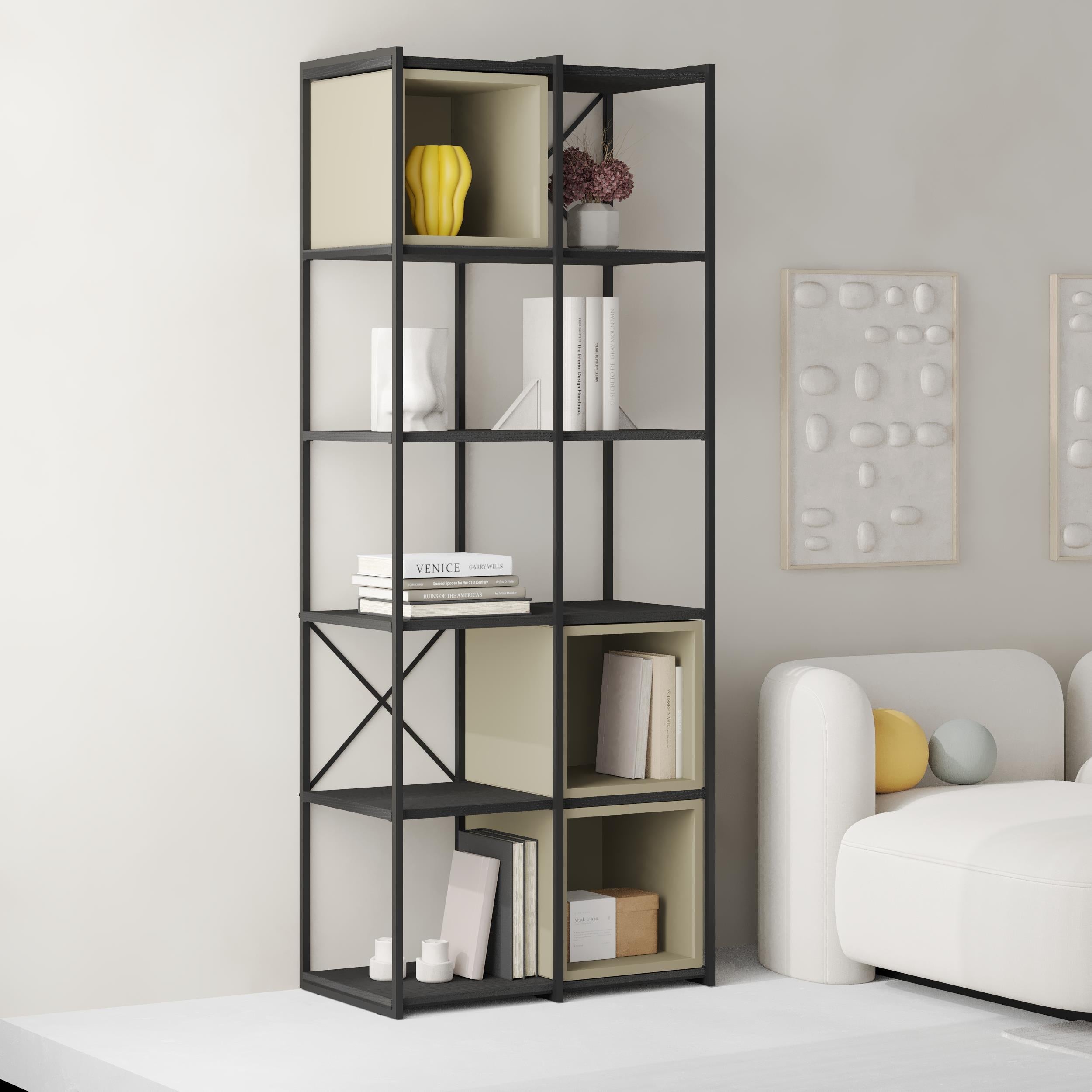 Vale Midi Industrial Bookcase additional view
