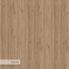 Rovel TV Unit Natural Oak with Storage and Shelves - Additional Image 2