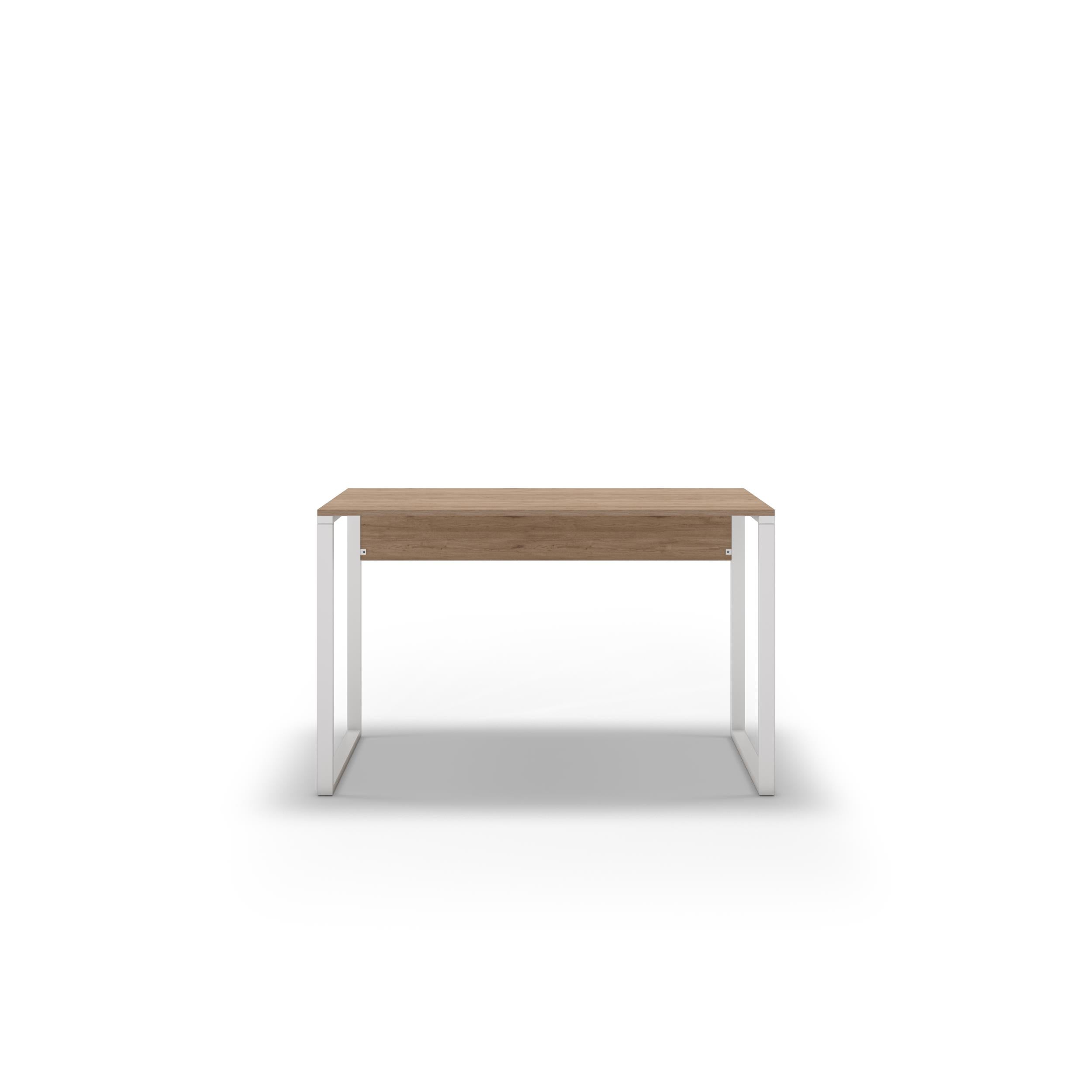(metal White) Sapphire Oak,Sapphire Oak,White Legs
