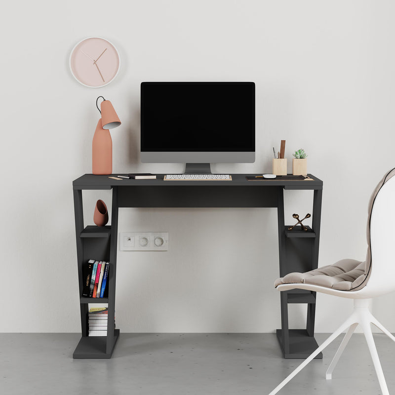 Papillon Modern Study Desk - styled in a home office setting