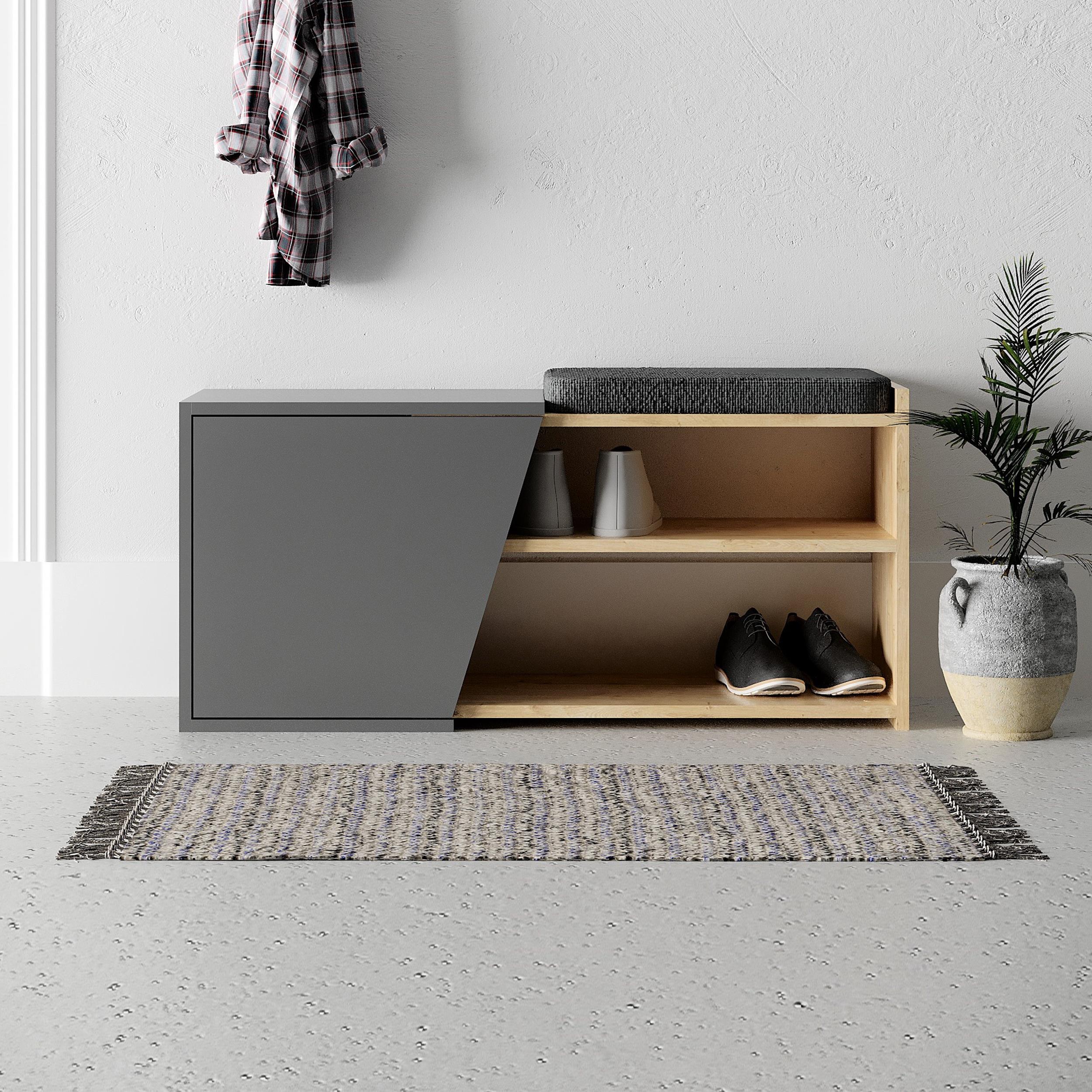 Sapphire Oak,Anthracite