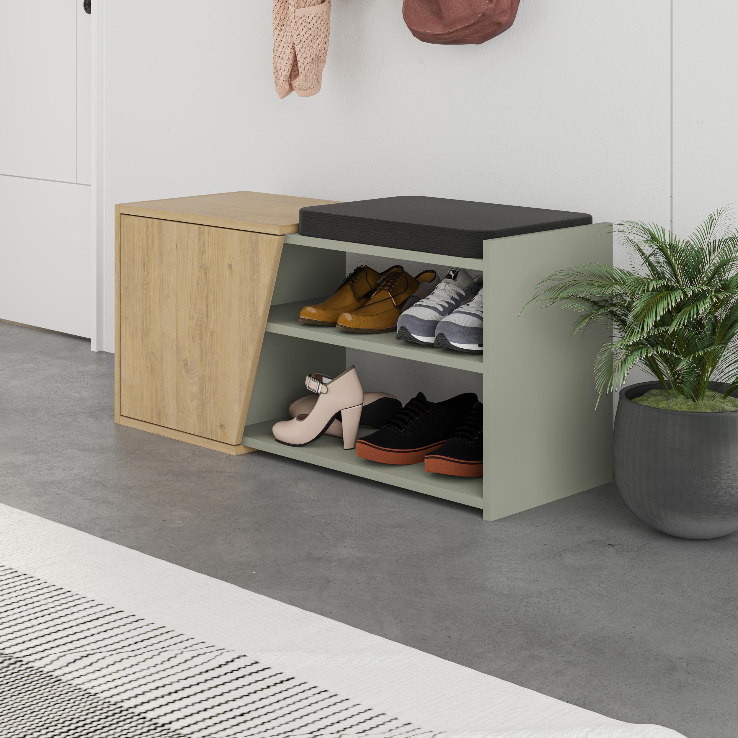 Ash Green,Sapphire Oak
