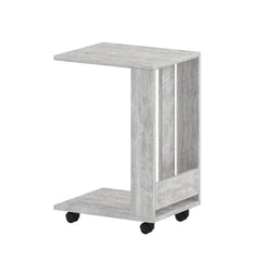 Edi Modern Side Table 60cm – Ancient White