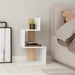 Rosie Modern Side End Table Multipurpose With Creativeness H 72cm – Oak,White