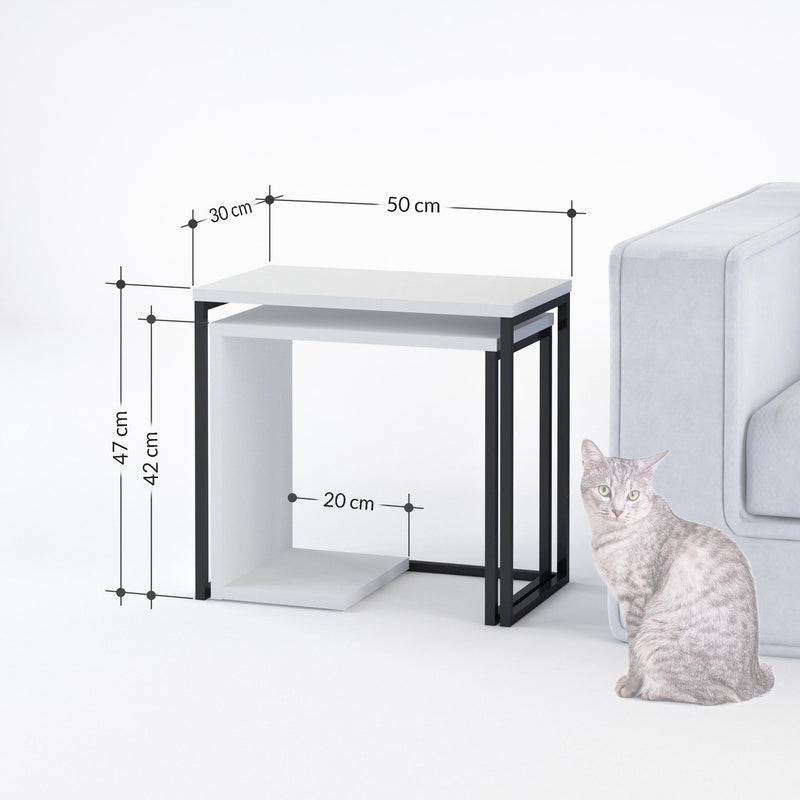 Zigosh Modern Nesting Side Table Set - Additional Image 7