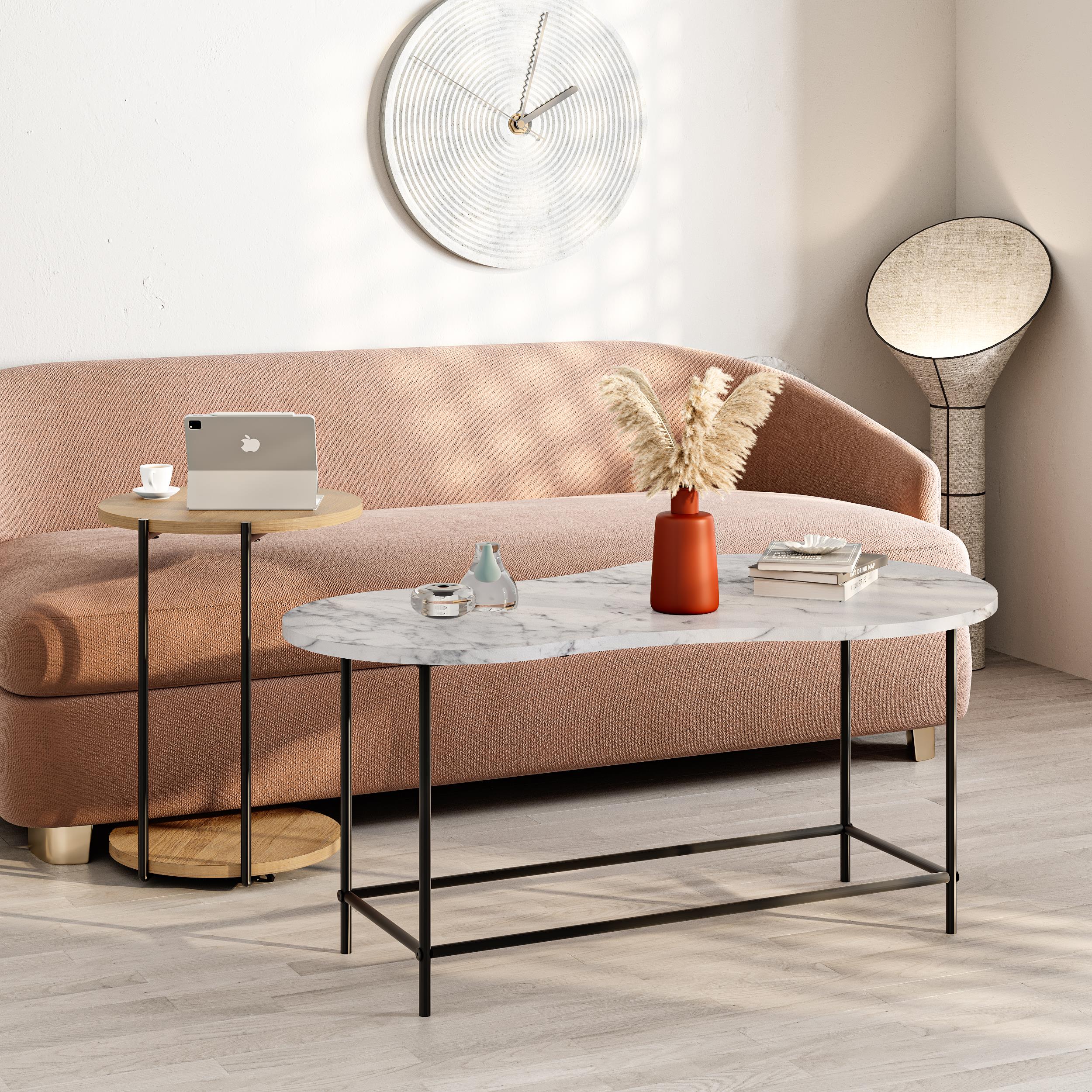 Carrara,Sapphire Oak