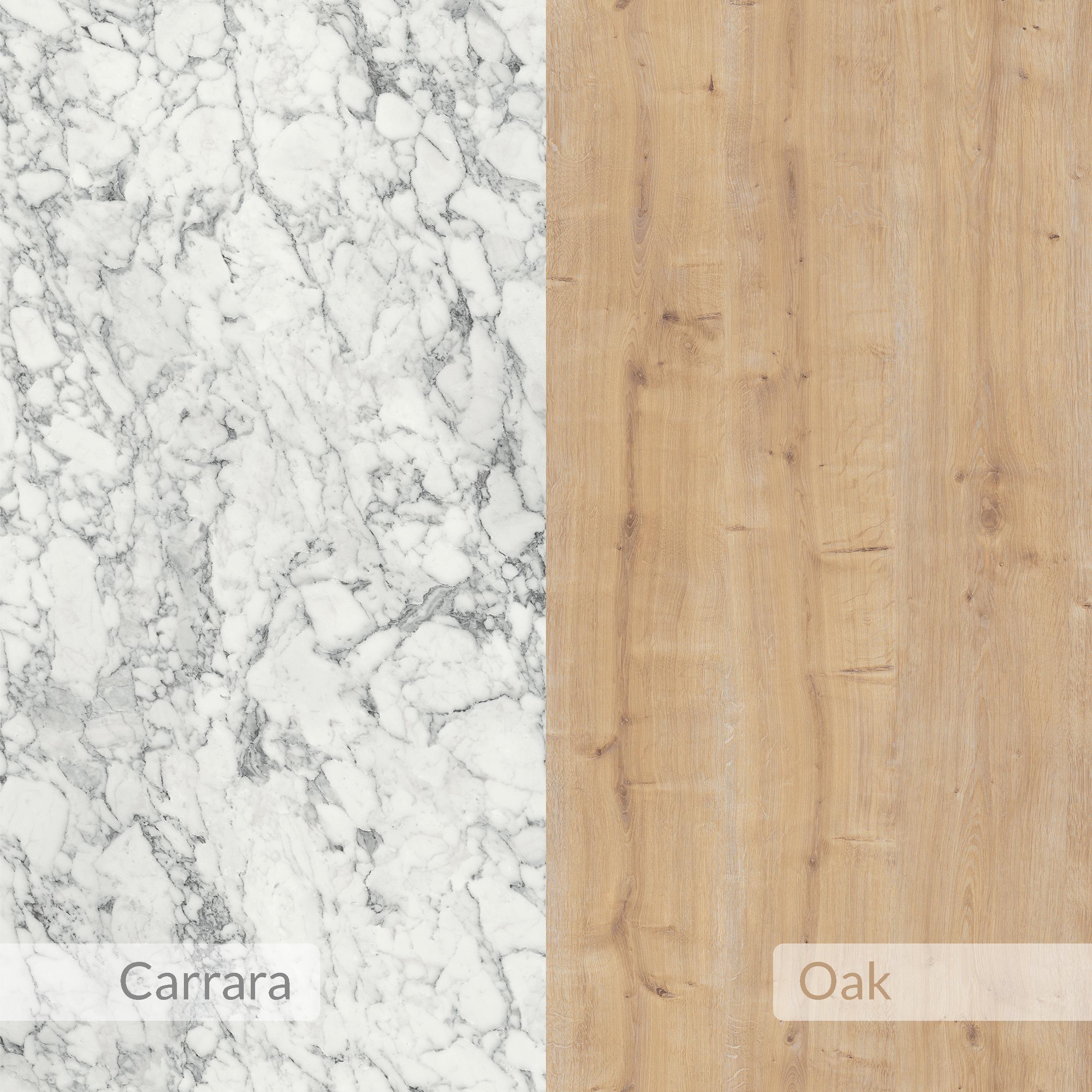 Carrara,Sapphire Oak